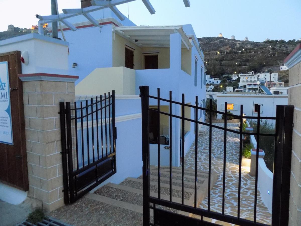 Anemi Leros Apartments Panteli المظهر الخارجي الصورة